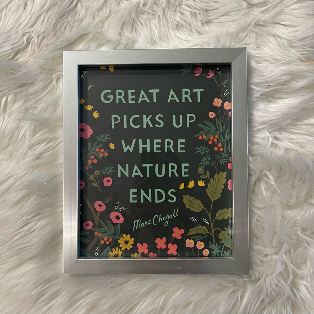 Rifle Paper Co Print in Frame